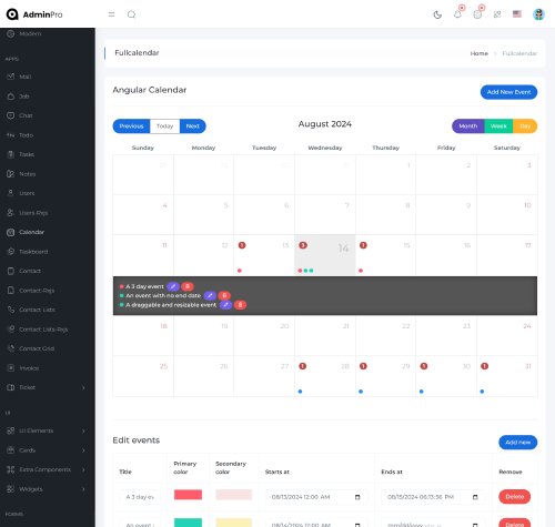 bootstrap admin template for crm